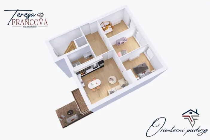 Prodej bytu 4+kk, Prostějov, Tyršova, 88 m2