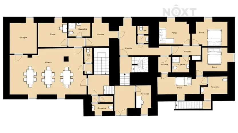 Prodej apartmánu, Český Krumlov, Chvalšinská, 522 m2
