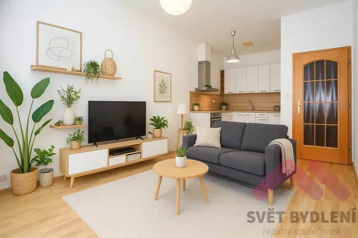 Pronájem bytu 2+kk, Praha - Žižkov, Jeseniova, 53 m2