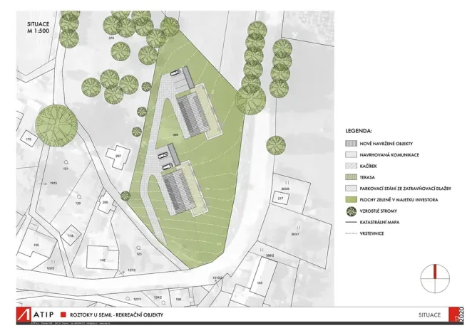 Prodej pozemku pro bydlení, Roztoky u Semil, 3780 m2