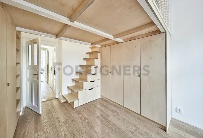 Pronájem bytu 2+kk, Praha - Bubeneč, Na výšinách, 50 m2