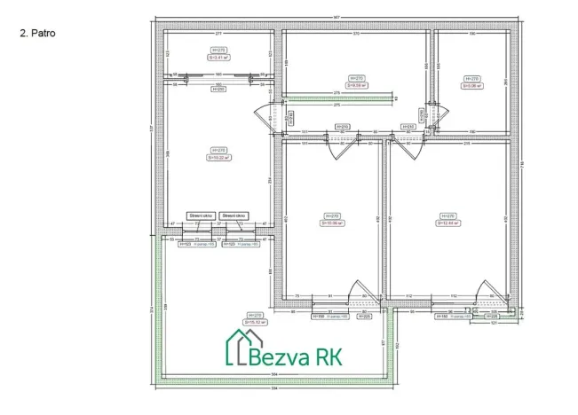 Prodej bytu 4+kk, Praha - Letňany, Malkovského, 116 m2