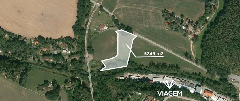 Prodej pole, Holubov, 5249 m2