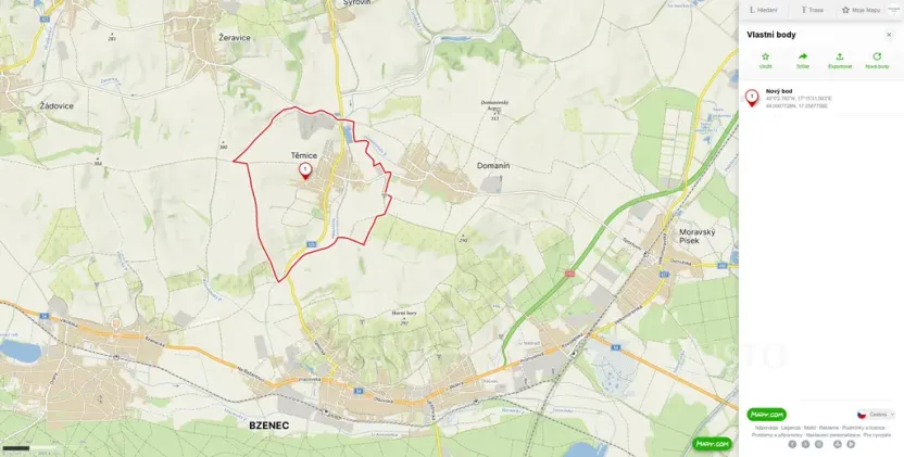 Prodej pozemku pro bydlení, Těmice, 40 m2