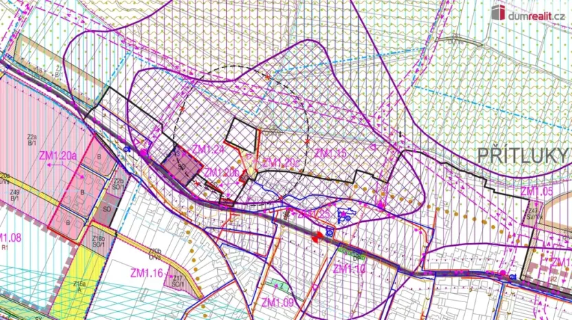 Prodej pozemku pro bydlení, Přítluky, Dlouhá, 1269 m2