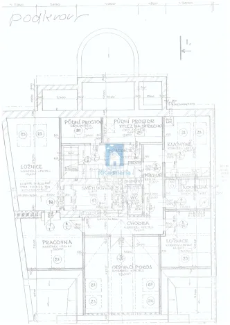 Pronájem kanceláře, Plzeň, Hálkova, 104 m2