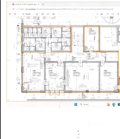 Pronájem kanceláře, Teplice - Trnovany, Emilie Dvořákové, 165 m2