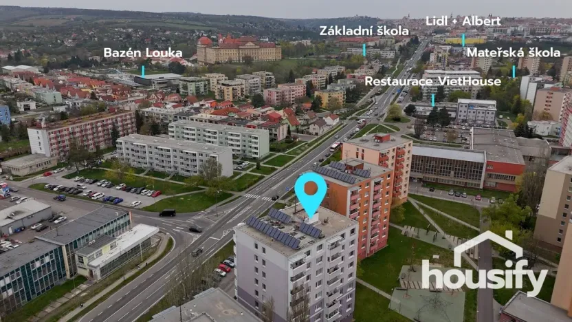 Prodej bytu 3+1, Znojmo, Dukelských bojovníků, 72 m2