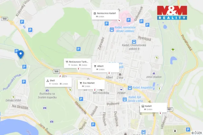 Prodej zahrady, Klášterec nad Ohří - Mikulovice, 265 m2