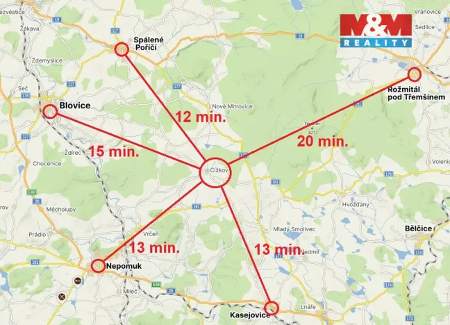 Prodej rodinného domu, Čížkov, 80 m2