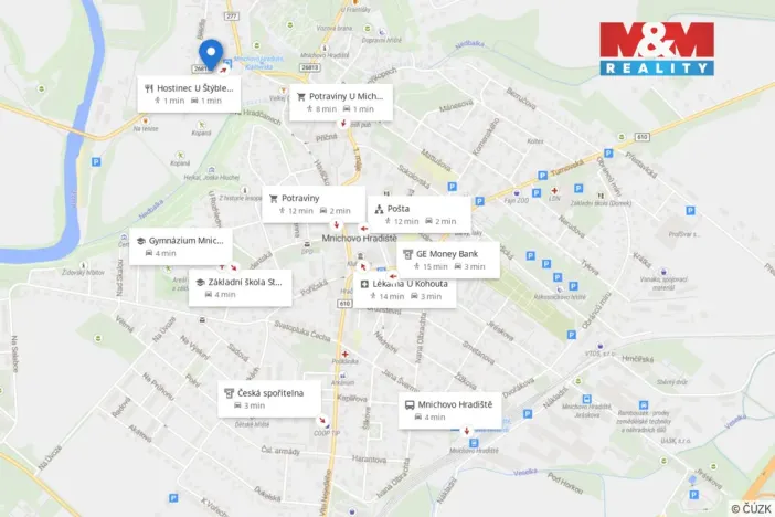 Prodej rodinného domu, Mnichovo Hradiště, Klášterská, 102 m2