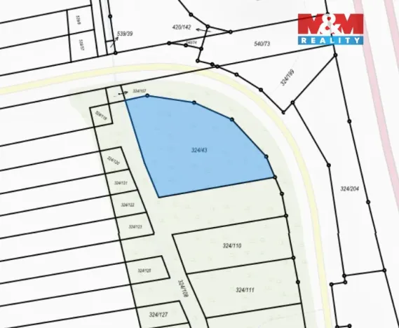 Prodej zahrady, Olomouc - Neředín, 1288 m2