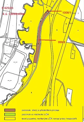 Prodej lesa, Cerekvička-Rosice, 2498 m2