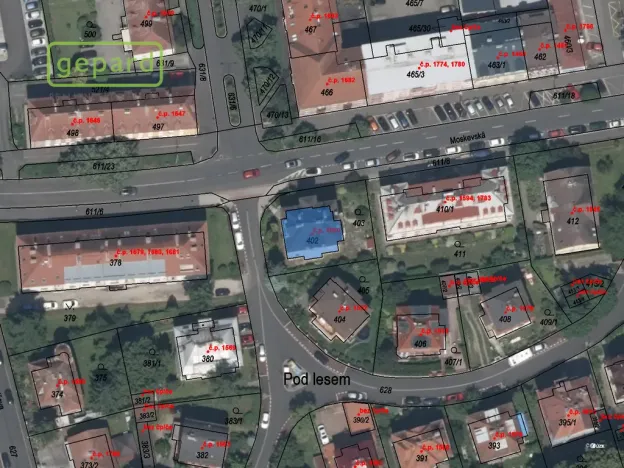 Pronájem bytu 1+1, Karlovy Vary, Moskevská, 49 m2