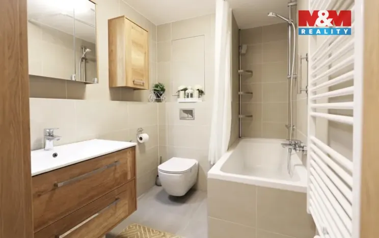 Pronájem bytu 2+kk, Praha - Uhříněves, Karla Guta, 49 m2