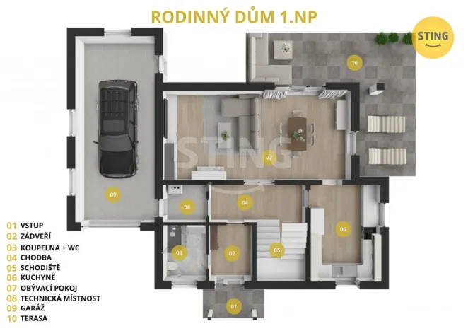 Prodej rodinného domu, Hradec nad Moravicí, Za Tratí, 198 m2