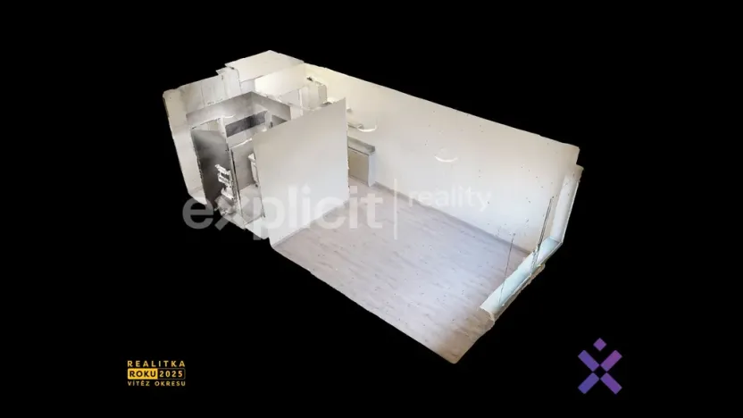 Pronájem bytu 1+kk, Zlín, Kvítková, 29 m2