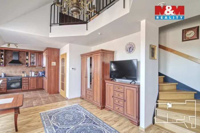 Pronájem bytu 3+kk, Praha - Bubeneč, Puškinovo náměstí, 106 m2