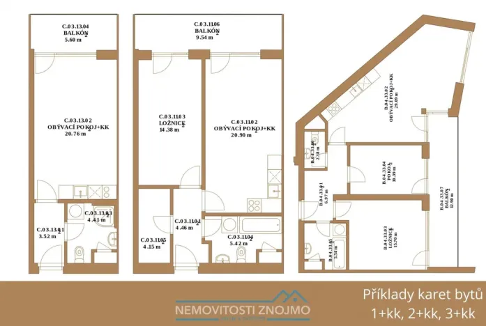 Prodej bytu 1+kk, Znojmo, Holandská, 28 m2