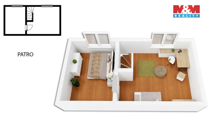 Prodej rodinného domu, Zlín, Zálešná XII, 70 m2