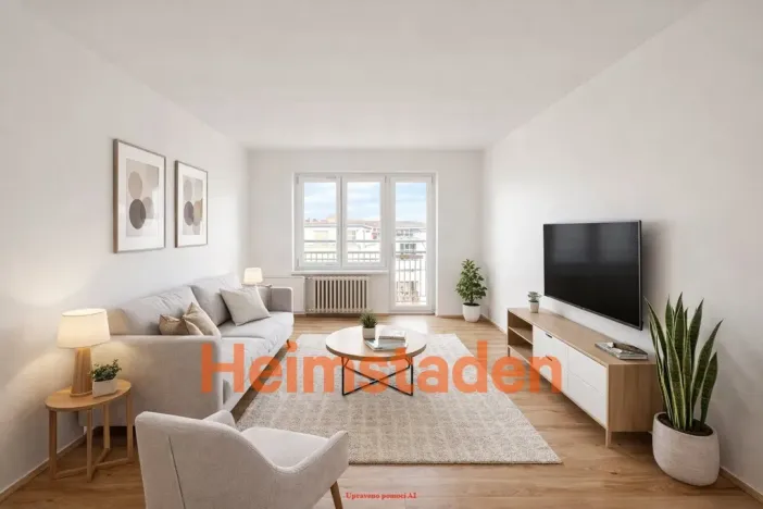 Pronájem bytu 2+1, Ostrava - Moravská Ostrava, náměstí Jiřího Myrona, 55 m2