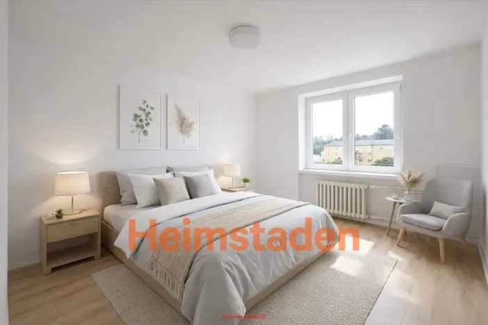 Pronájem bytu 2+1, Ostrava - Moravská Ostrava, náměstí Jiřího Myrona, 55 m2