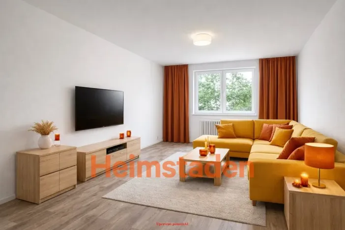 Pronájem bytu 2+1, Karviná - Hranice, Slovenská, 55 m2