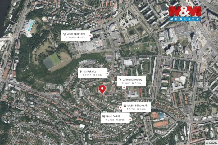 Pronájem bytu 2+1, Praha, Nad Ondřejovem, 56 m2