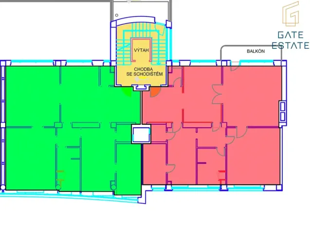 Pronájem bytu 4+1, Brno, Jánská, 117 m2
