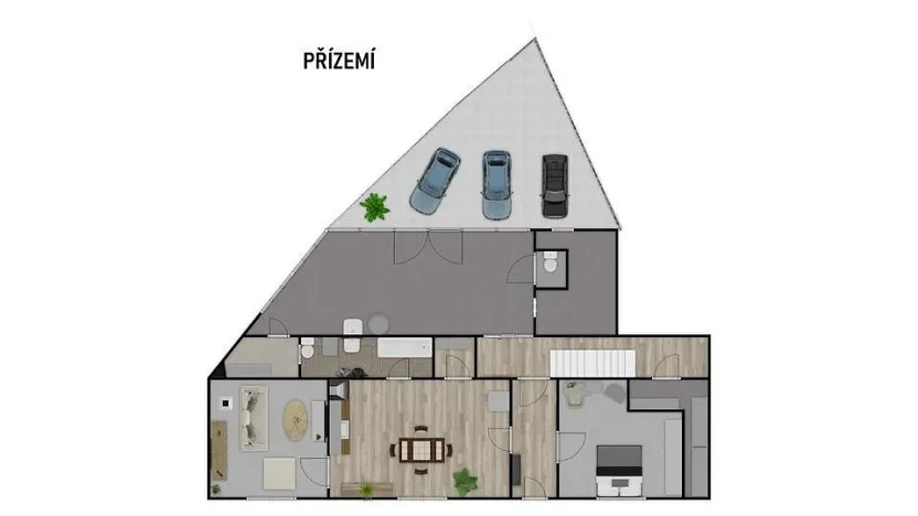 Pronájem rodinného domu, Čebín, 201 m2