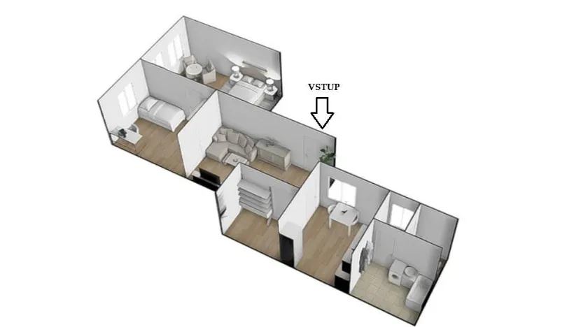 Pronájem bytu 3+kk, Brno - Staré Brno, Pekařská, 75 m2