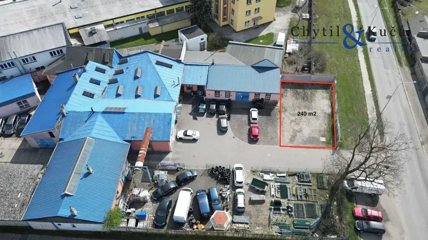 Pronájem pozemku, Přerov, Tovární, 240 m2