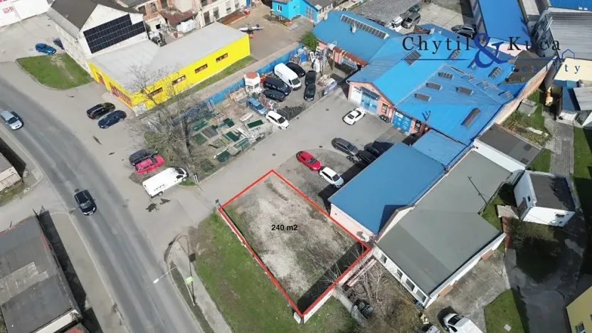 Pronájem pozemku, Přerov, Tovární, 240 m2
