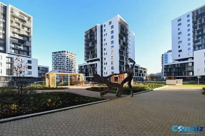 Pronájem bytu 2+kk, Praha - Modřany, Mezi vodami, 48 m2