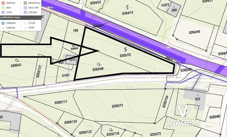 Prodej pozemku pro bydlení, Dyjákovice, 1221 m2