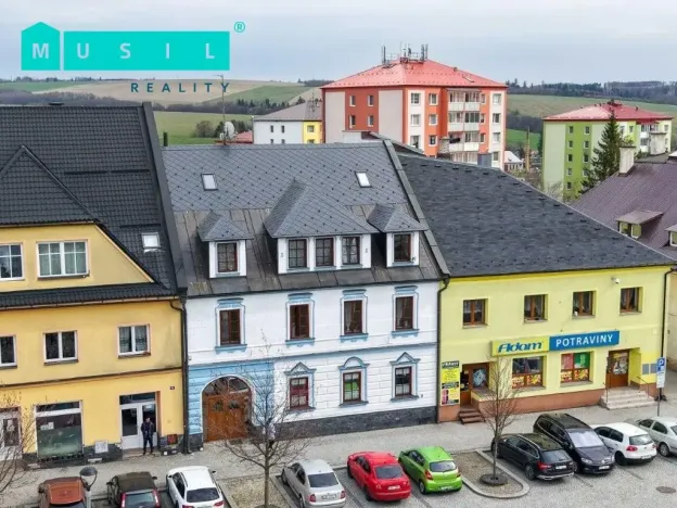 Prodej činžovního domu, Moravský Beroun, náměstí 9. května, 570 m2