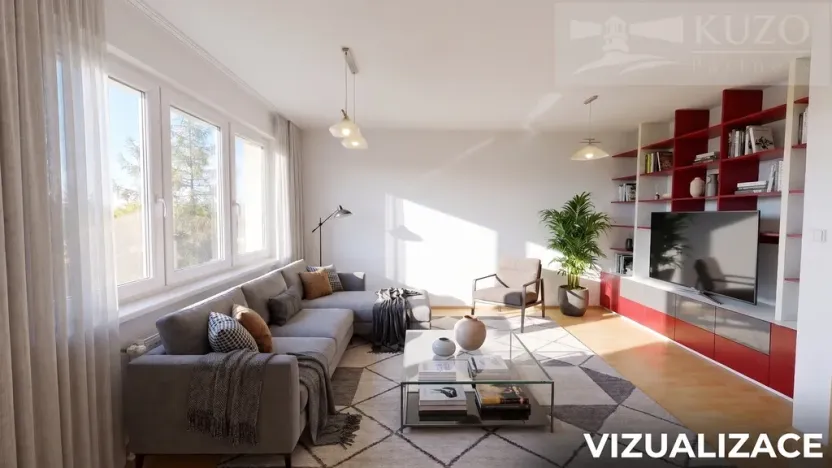 Pronájem bytu 2+kk, Praha, Oravská, 52 m2