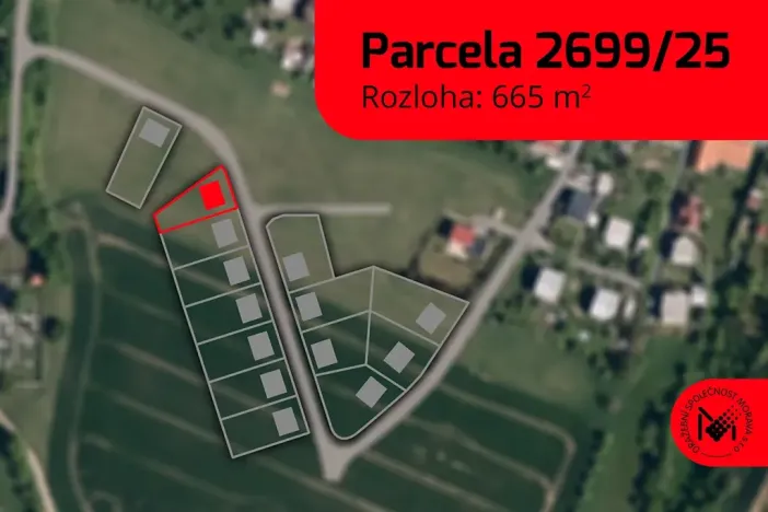 Prodej pozemku pro bydlení, Želechovice nad Dřevnicí, Pod Stráží, 665 m2