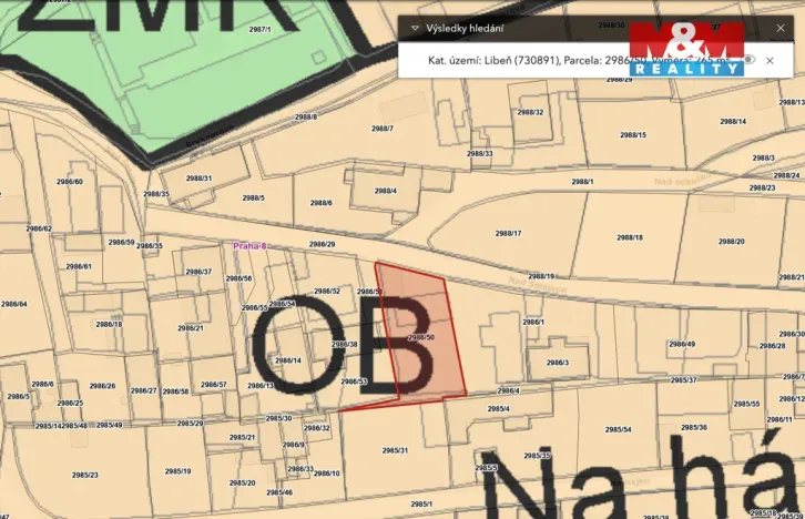 Prodej pozemku pro bydlení, Praha, Nad Šetelkou, 265 m2
