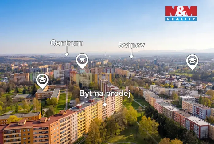 Prodej bytu 2+1, Ostrava - Poruba, Oty Synka, 50 m2