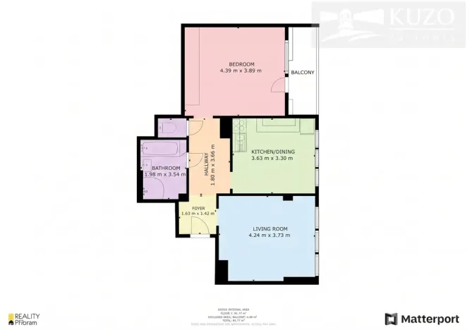 Prodej bytu 2+1, Jince, 59 m2