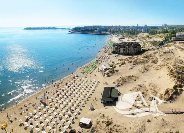 Prodej bytu 2+kk, Nesebar, Bulharsko, 41 m2