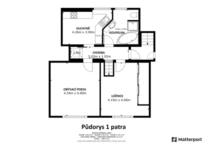 Prodej vícegeneračního domu, Beroun - Beroun-Město, Plzeňská, 284 m2