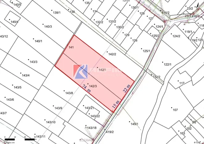 Prodej pozemku pro bydlení, Přerov, Nad Struhou, 2772 m2