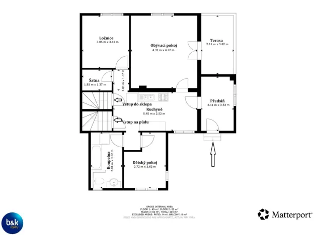 Prodej rodinného domu, Beroun - Beroun-Zdejcina, Hudlická, 194 m2