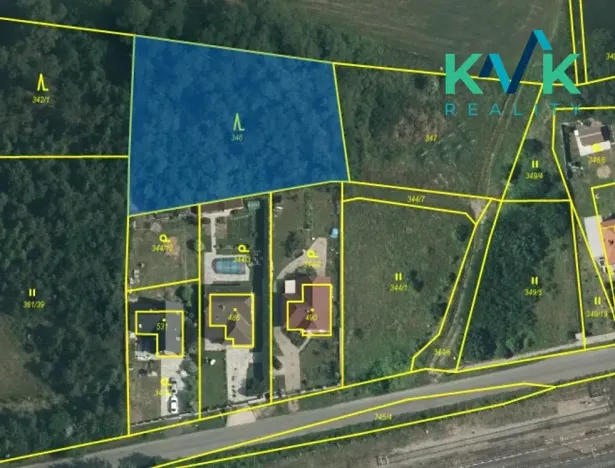 Prodej lesa, Straškov-Vodochody, 2231 m2