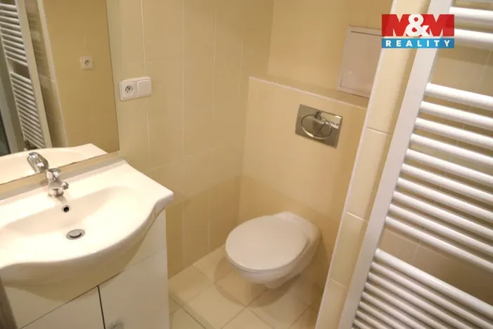 Pronájem bytu 1+kk, Beroun - Beroun-Centrum, Palackého, 38 m2