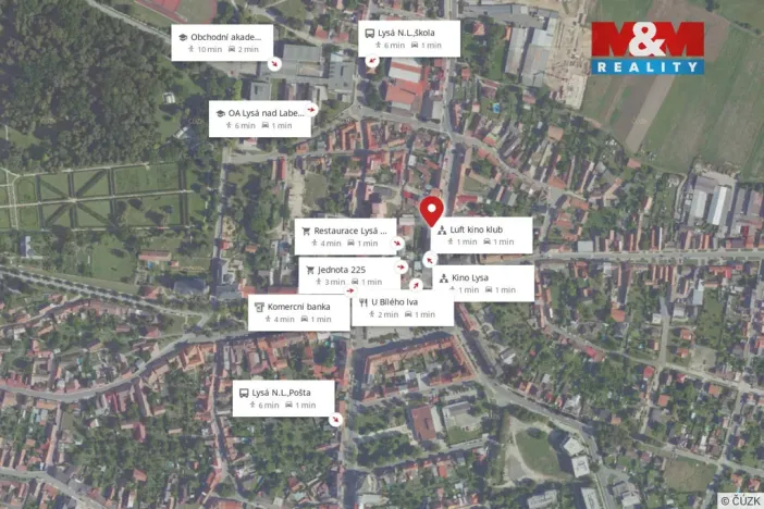 Pronájem obchodního prostoru, Lysá nad Labem, Československé armády, 95 m2