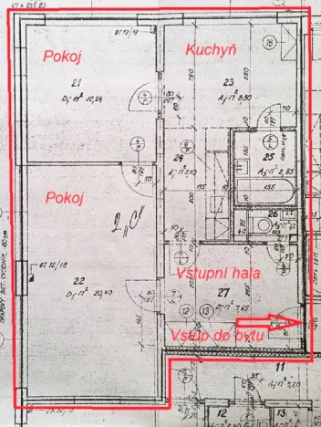 Pronájem bytu 2+1, Zlín, Hluboká, 58 m2