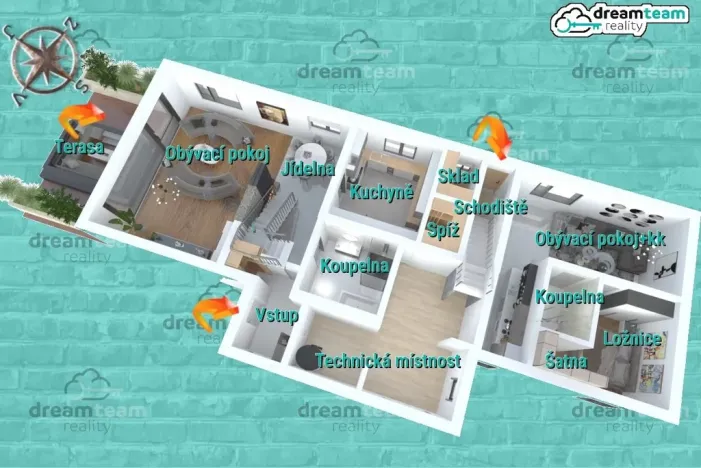 Prodej rodinného domu, Zubří, Josefa Holiše, 276 m2